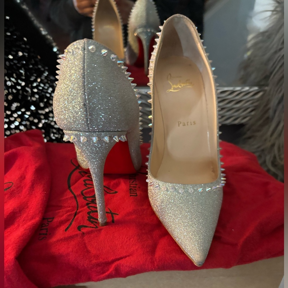 Anajalina 100 Glitter Sunset Christian Louboutin